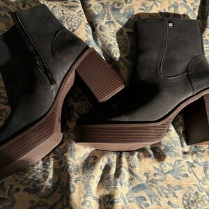 Lucky brand leather boots